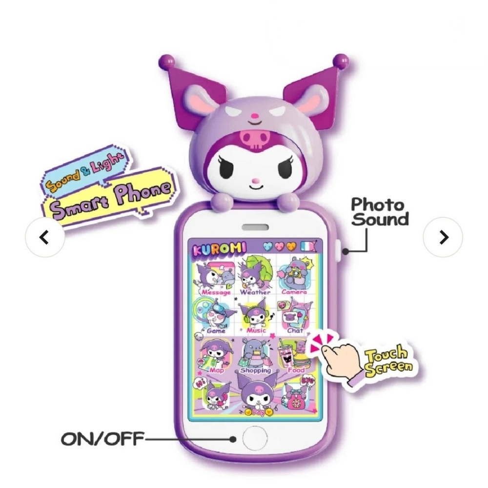 EXCLUSIVE - Kuromi Officially Licensed Toy Smartphone - Picture 3 of 6